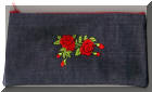 Pen or pencil cases by Cool Creations (Denim) Red Roses