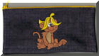Pen or pencil cases by Cool Creations (Denim) Monkey with banana peel