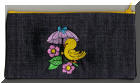 Pen or pencil cases by Cool Creations (Denim) Bird under umbrella