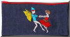 Pen or pencil cases by Cool Creations (Denim) Fairies dancing