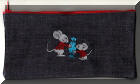 Pen or pencil cases by Cool Creations (Denim) Mice with sweets